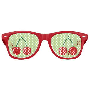 Red cherry party shades   Funny fruit sunglasses