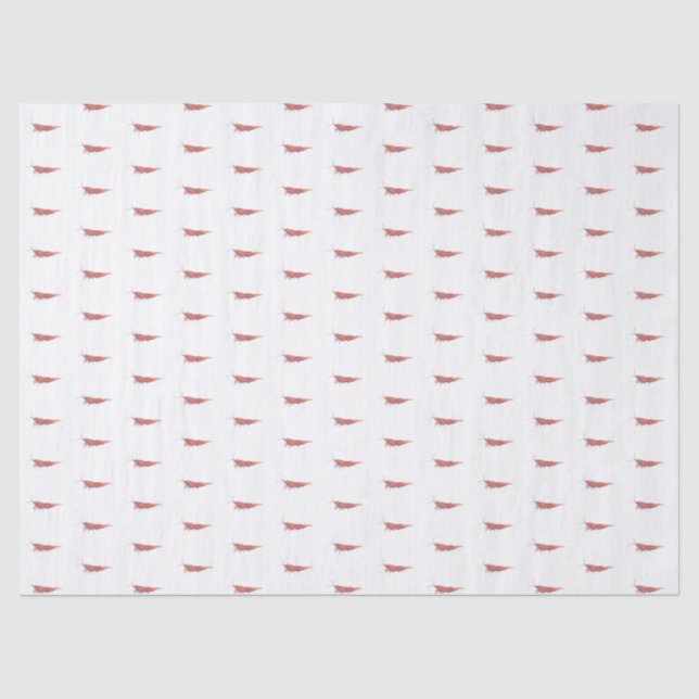 Red cherry shrimp RCS  Tissue Paper (Front)