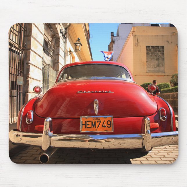 Red Chevrolet Mouse Pad (Front)