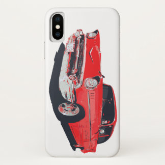 Red Chevy Bel-Air iPhone X Case