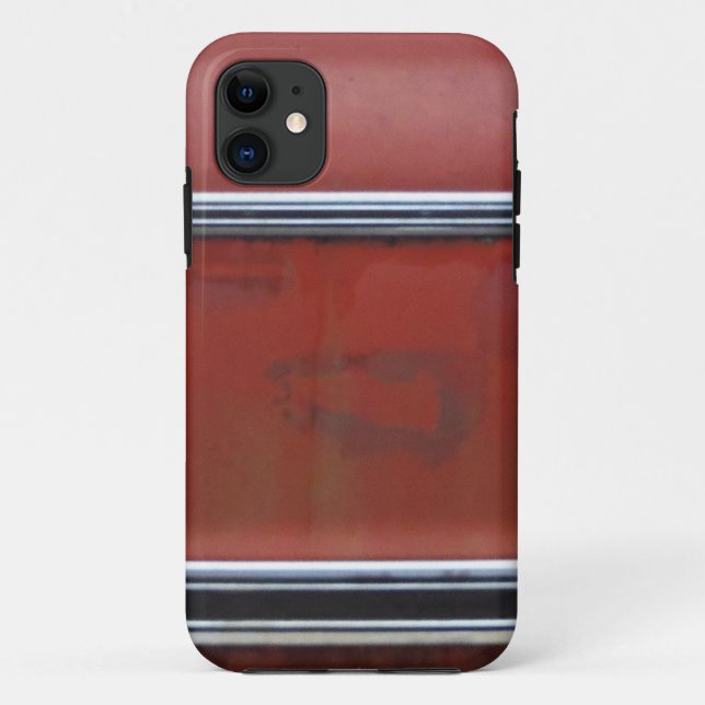 Red Chevy silver trim Case-Mate iPhone Case (Back)