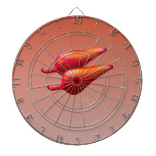 Red Chili Peppers dartboard