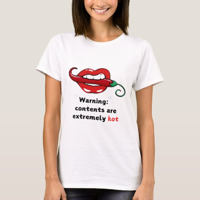 Red Chilli Hot T-Shirt (Front)