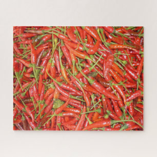 red chilli jigsaw puzzle