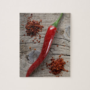 Red Chilli Pepper Jigsaw Puzzle