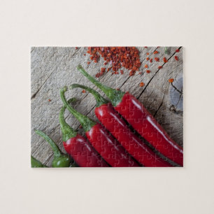 Red Chilli Pepper Jigsaw Puzzle