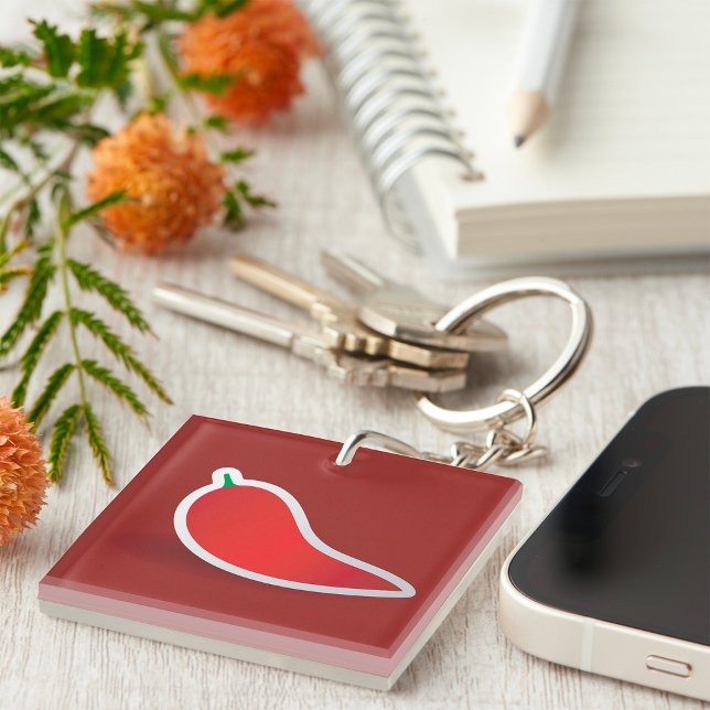 Red Chilli Pepper Key Ring (Creator Uploaded)