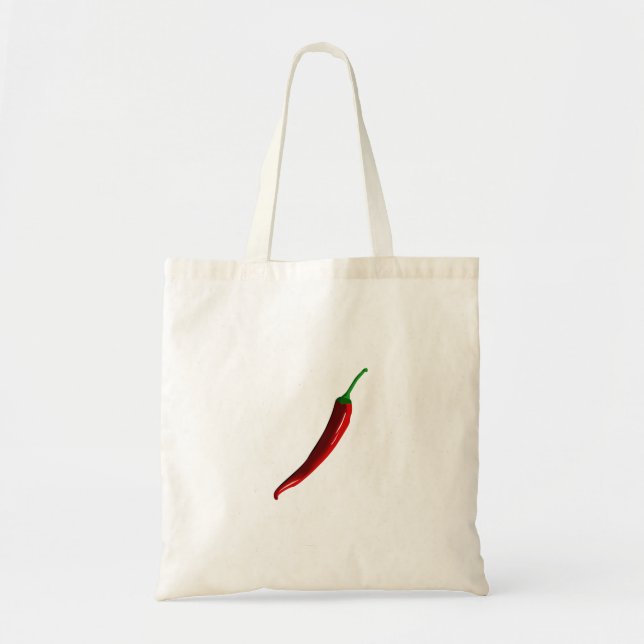 Red Chilli Pepper Tote Bag (Front)