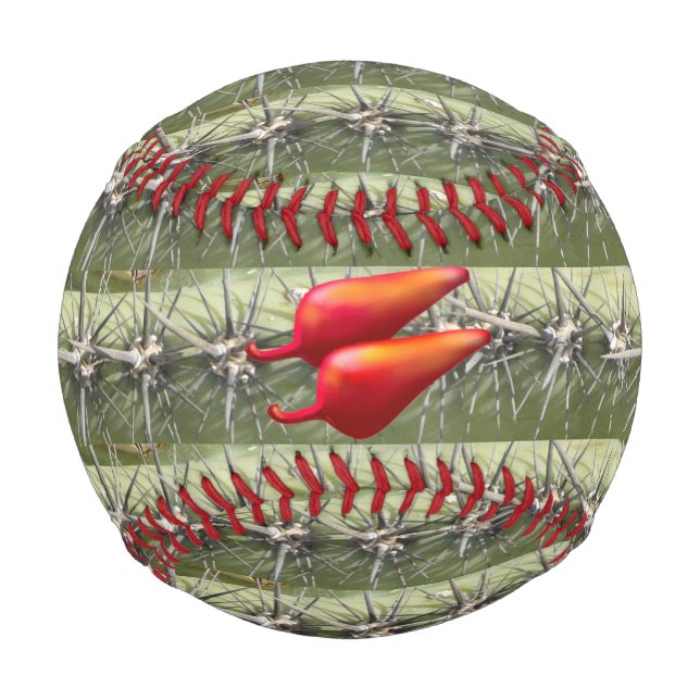 Red Chilli Peppers cactus baseball (Front)