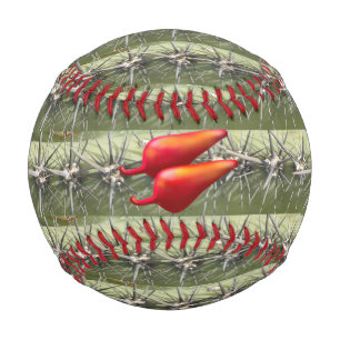 Red Chilli Peppers cactus baseball