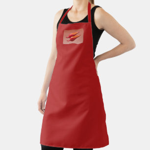 Red Chilli Peppers chef apron
