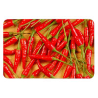 Red chilli peppers magnet