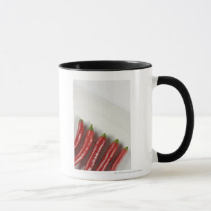 Red chilli peppers mug