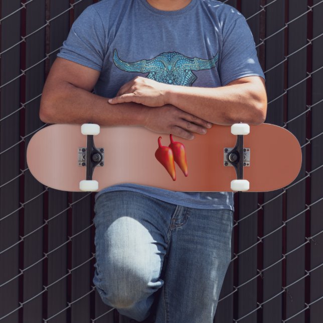 Red Chilli Peppers skateboard (Outdoor 3)