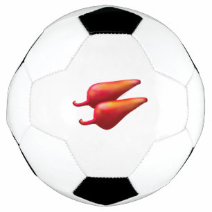 Red Chilli Peppers soccer ball
