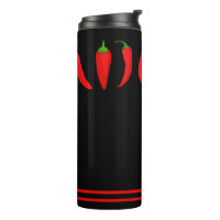 Red Chilli Peppers Thermal Tumbler