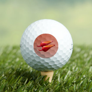 Red Chilli Peppers Titleist 2023 golf balls 12 pk