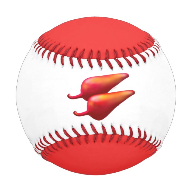 Red Chilli Peppers white and red baseball (Front)