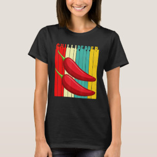 Red Chilli Vintage Tees Spicy Red Peppers Hot Spic