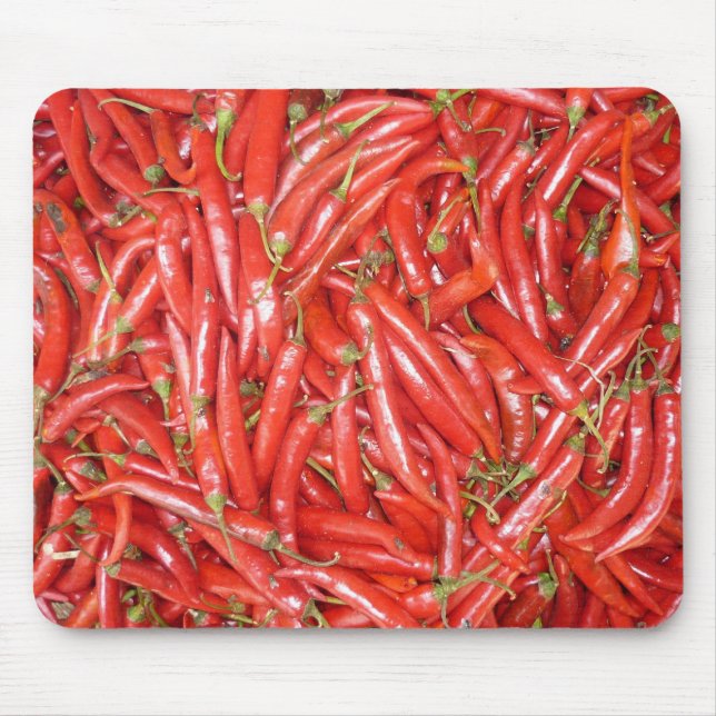 red chillies mouse pad (Front)