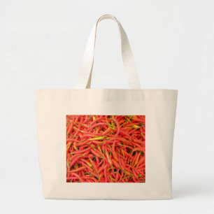 Red Chilli's Large Tote Bag