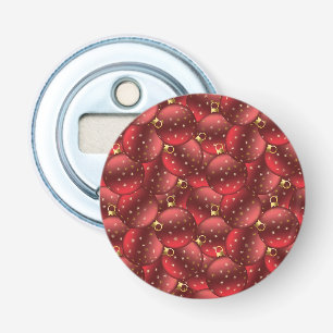 Red Christmas balls Bottle Opener