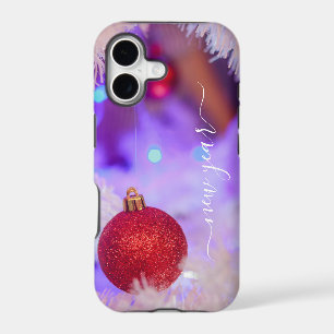 Red Christmas Bauble Iphone Case