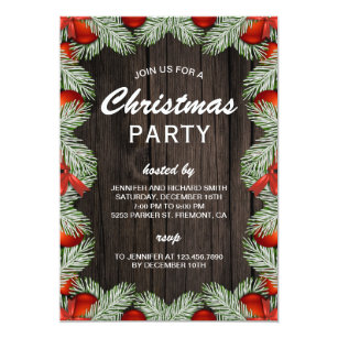 Country Christmas Invitations & Announcements | Zazzle.com.au