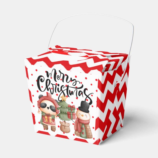 Red Christmas Box (Front Side)
