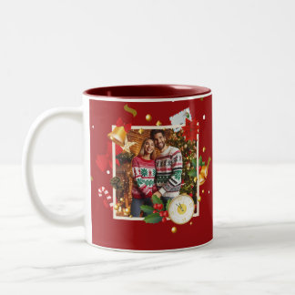 Red Christmas Couple Gift Mug