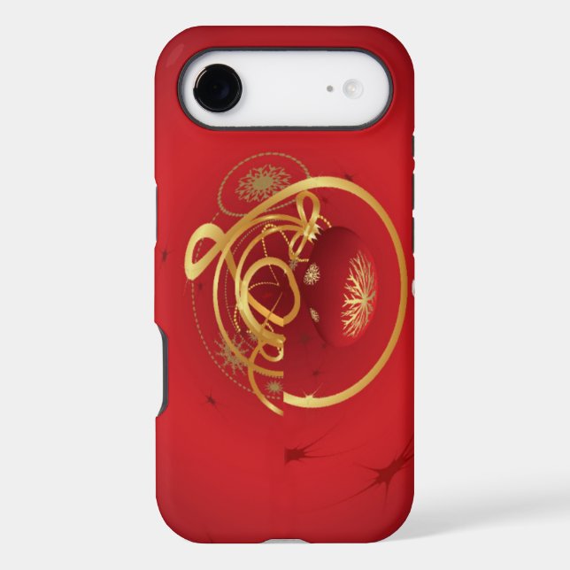 Red Christmas Jingle Bells Have a Blessed Nice Day (Back)