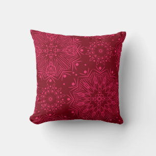 Red Christmas pattern . Cushion
