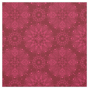 Red Christmas pattern Fabric