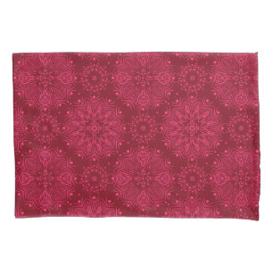Red Christmas pattern Pillowcase