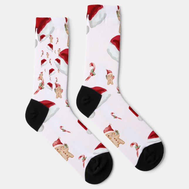 Red Christmas Socks (Right)