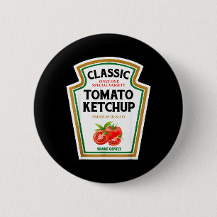 Red Chup Diy Halloween Costume Matching Group 6 Cm Round Badge