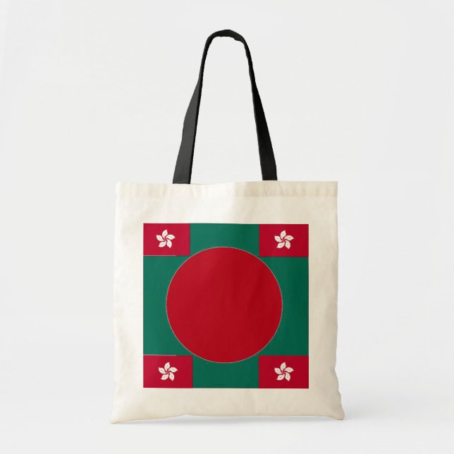 Red Circle Tote Bag (Front)
