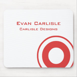 Red Circles Mousepad TBM