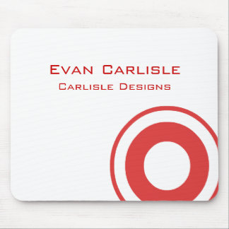 Red Circles Mousepad | TBM