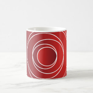 Red Circles Mug