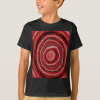 Red Circular Designer Pattern