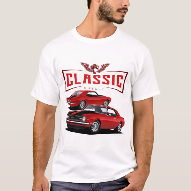 Red Classic Camaro T-Shirt (Front)