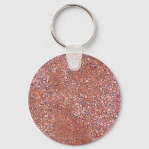 Red Clay Court, Gravel, Shale Stone Brick, Tennis Key Ring