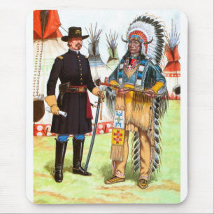 Red Cloud, Chief of the Oglala Sioux Mouse Pad