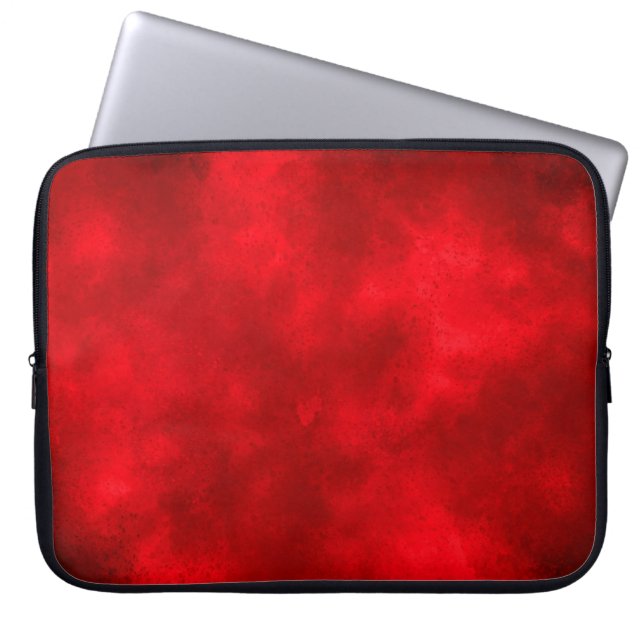 Red Cloud Effect Electronics Bag (Front)