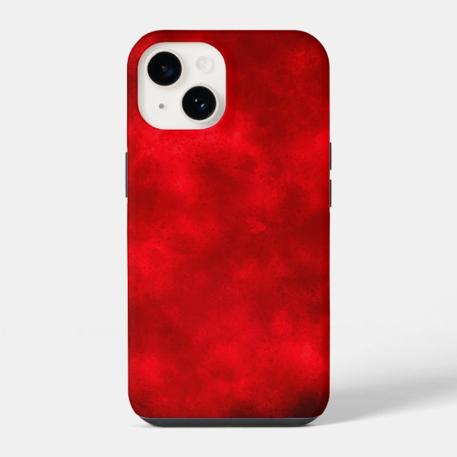 Red Cloud Effect iPhone / iPad case (Back)