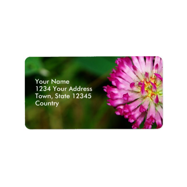 Red Clover Label (Front)