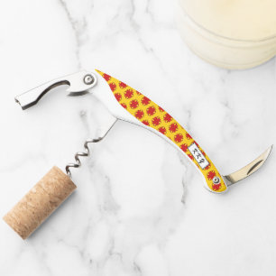 Red Clover Ribbon by Kenneth Yoncich Corkscrew