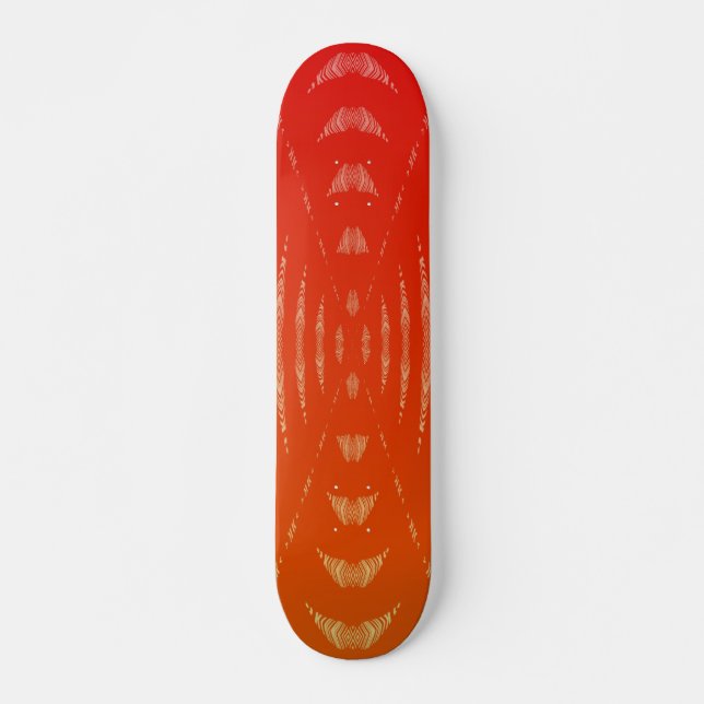 Red Cobra - - Customised Skateboard (Front)