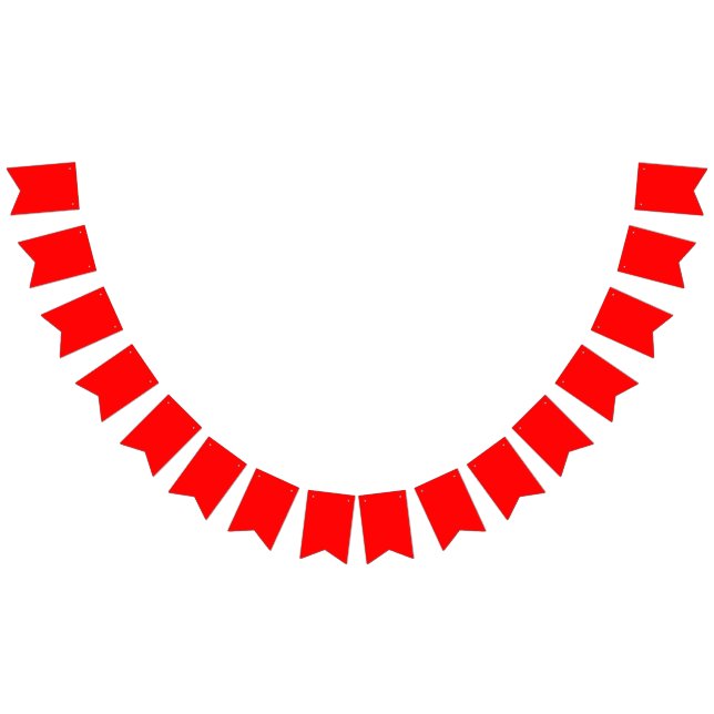 Red colour bunting  (All)